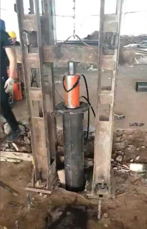 铜陵狮子山区钢管桩加固